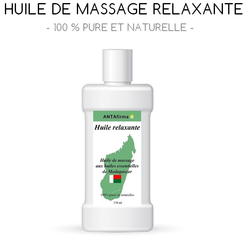 Huile de massage relaxante