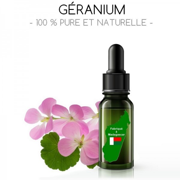 Un jour une huile essentielle : le Géranium en aromathérapie